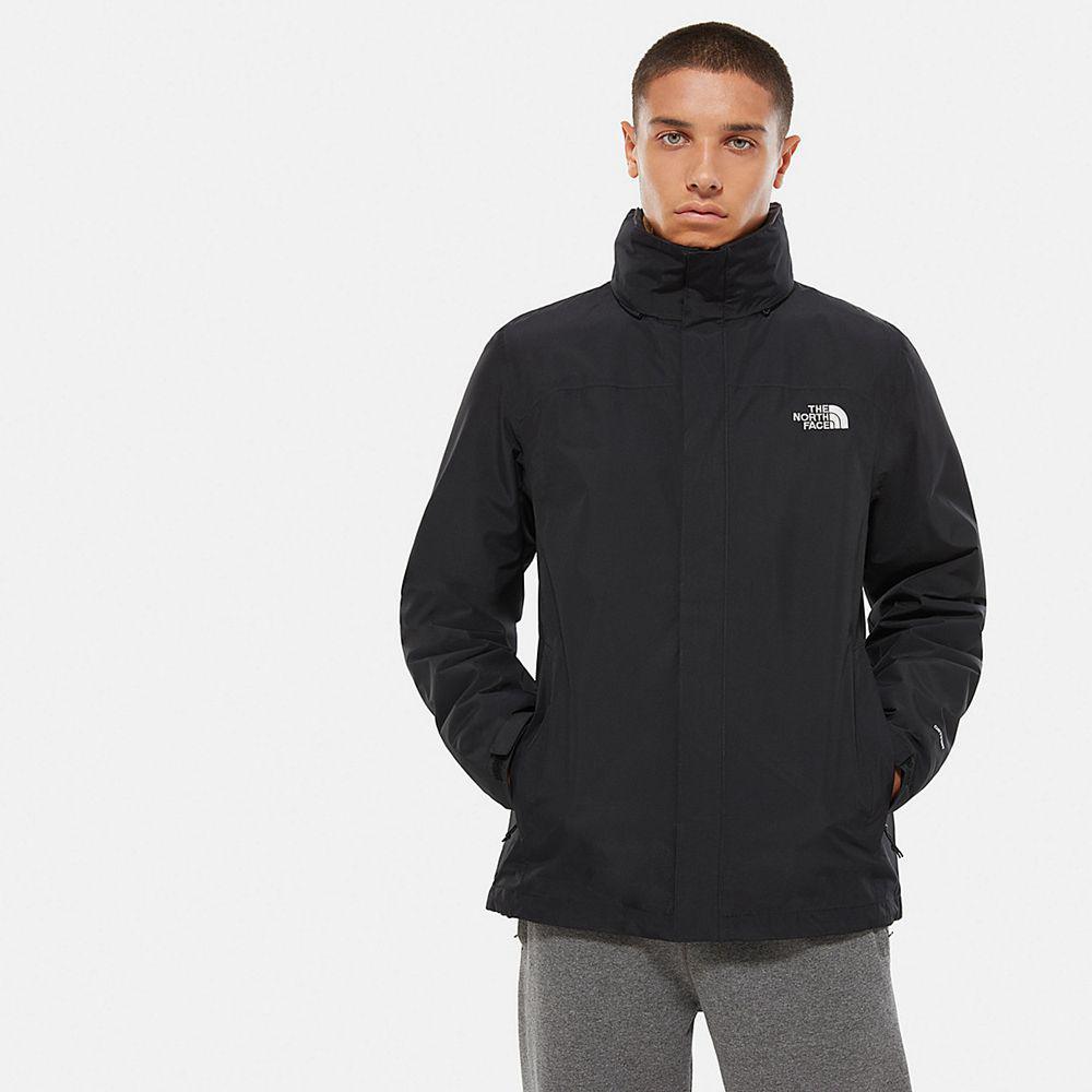 The North Face Sangro Ανδρικα Αδιάβροχο Μπουφάν - Μαυρα (FITW80752)
